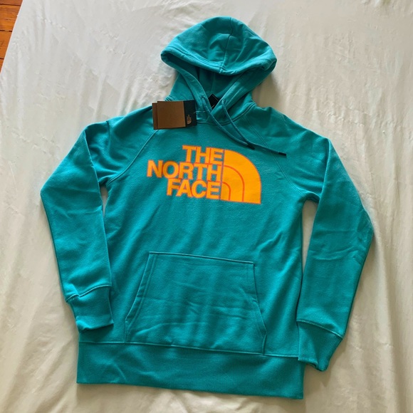 NWT XS The North Face green hoodie - Picture 1 of 3